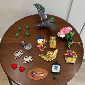 Assorted Decorative Magnets - Multicolor Collection